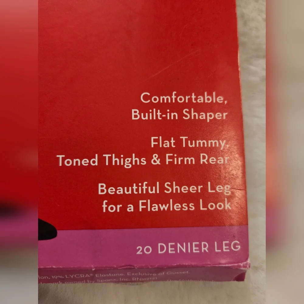 Spanx Firm Believer Shaping Sheers Size B Color S2 Nude 20211R 20 Denier New